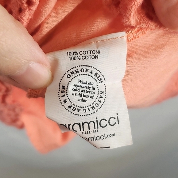 Gramicci Floret Embroidered Dress In Lobster‎ Bisque - Picture 6 of 8